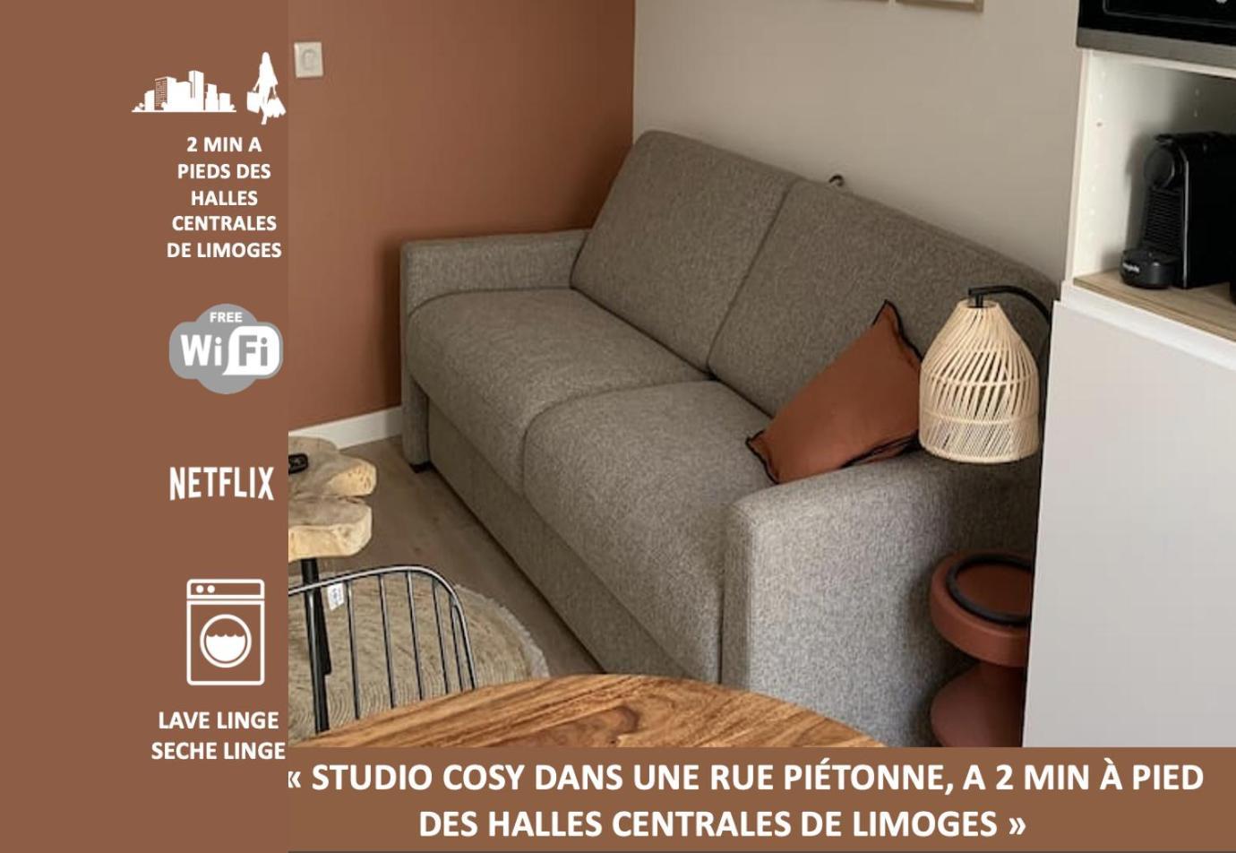 Magnifique Studio - En Hypercentre Et Rue Pietonne - 1Er Adrien Du Bouche Лімож Екстер'єр фото